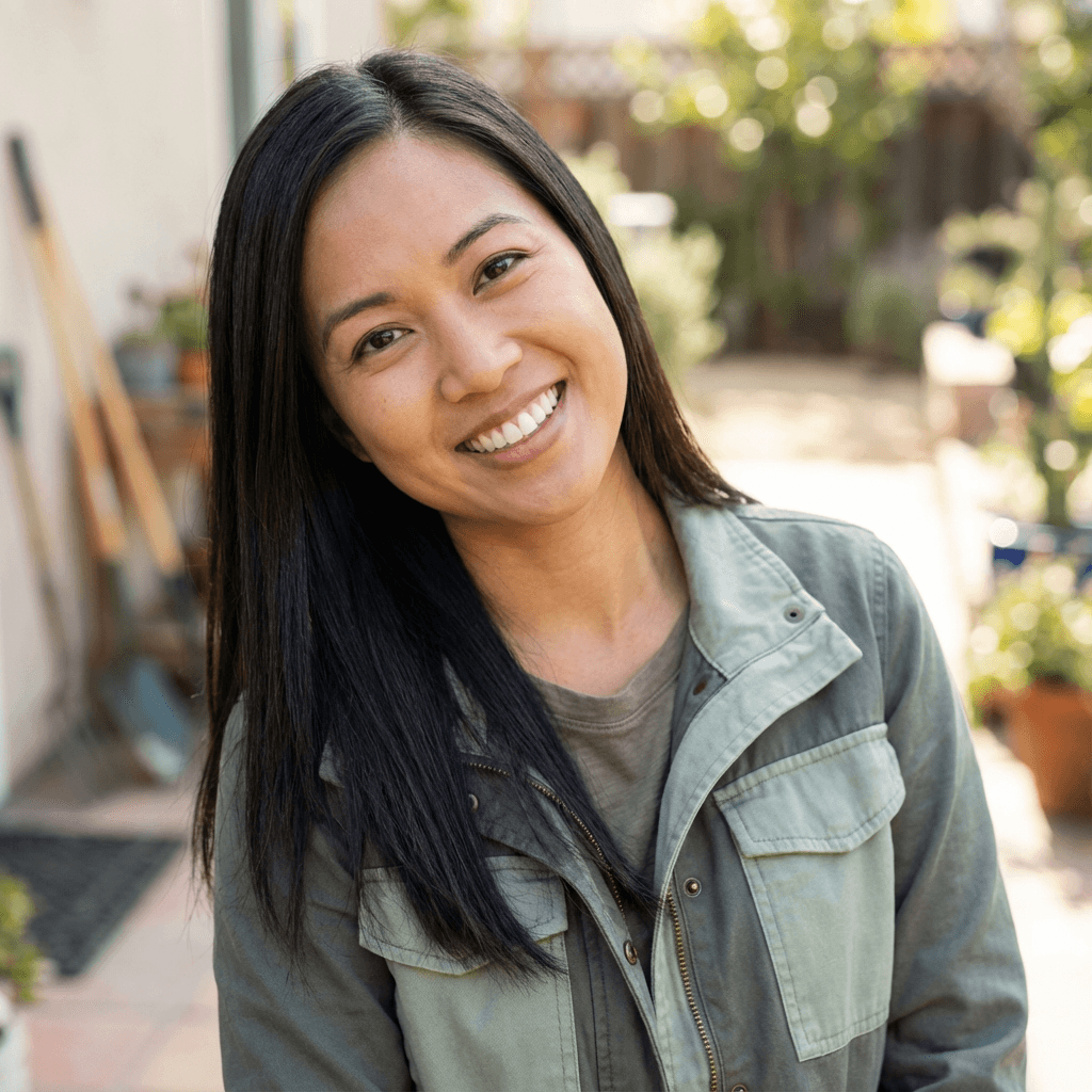 Elena Rodriguez, female homeowner in her late 30s, Hispanic, warm and approachable style